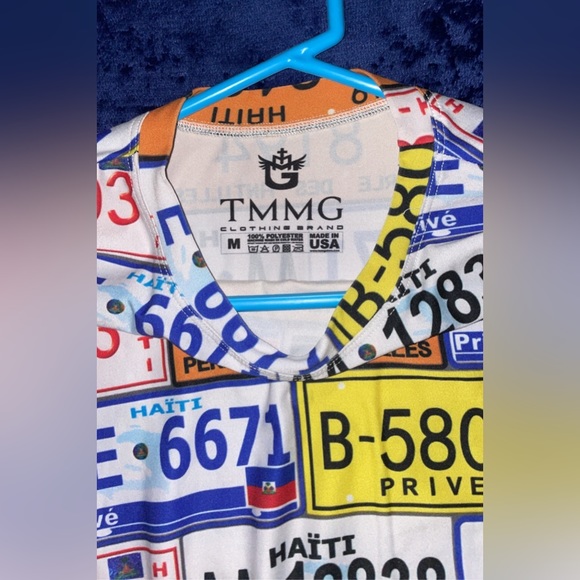 TMMG Haitian License Plate Shirt - Picture 5 of 5